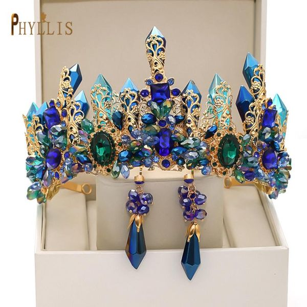 hair clips & barrettes a362 vintage baroque tiaras and crowns blue crystal pageant wedding headbands girls women jewelry birthday prom headd, Golden;silver
hair clips & barrettes a362 vintage baroque tiaras and crowns blue crystal pageant wedding headbands girls women jewelry birthday prom headd, Golden;silver