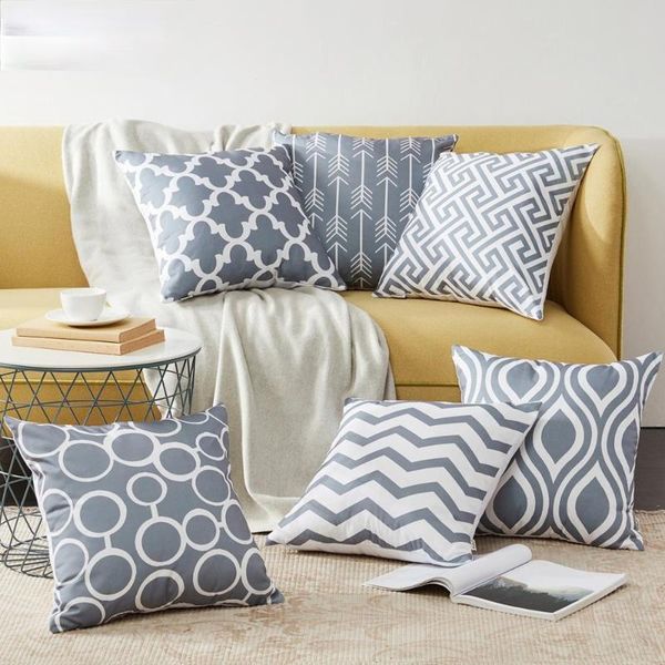 cushion/decorative pillow geometric pillowcases decorative cushion covers throw for sofa couch chair seat bed car home decor gray
cushion/decorative pillow geometric pillowcases decorative cushion covers throw for sofa couch chair seat bed car home decor gray
