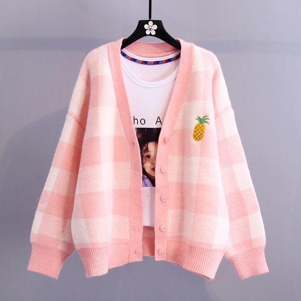 2021 new autumn and winter korean women's single row chess cardigan sweater h00232 rpqq, White;black
2021 new autumn and winter korean women's single row chess cardigan sweater h00232 rpqq, White;black