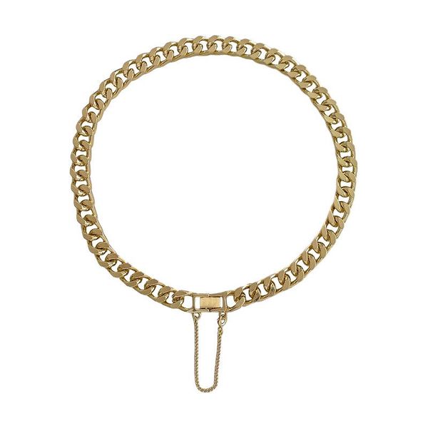 chains 2021 trendy concise design necklace alloy choker bracelet for women accessories fashion jewellery, Silver
chains 2021 trendy concise design necklace alloy choker bracelet for women accessories fashion jewellery, Silver