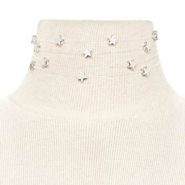 chains ms speed sell through states like cakes contracted fashion necklace yiwu factory direct sale xl933 multilayer stars, Silver
chains ms speed sell through states like cakes contracted fashion necklace yiwu factory direct sale xl933 multilayer stars, Silver