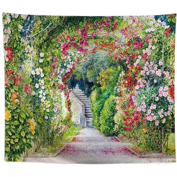tapestries spring garden by ho me lili tapestry wall hanging colorful mystic floral path art nature plants decor for dorm room
tapestries spring garden by ho me lili tapestry wall hanging colorful mystic floral path art nature plants decor for dorm room