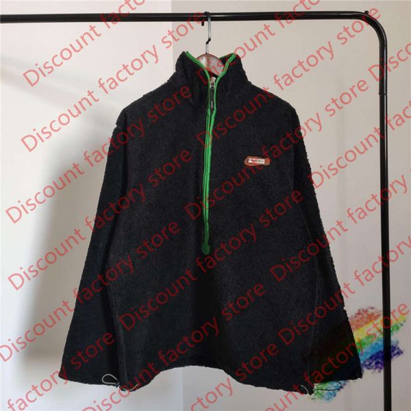 heavy fabric half zip cardigan sweatshirts crewneck men women 1 fleece hoodie, Black
heavy fabric half zip cardigan sweatshirts crewneck men women 1 fleece hoodie, Black