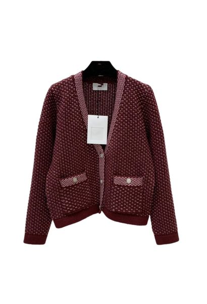 milan runway sweaters 2022 spring long sleeves v neck women's sweater high end jacquard cardigan designer sweater 1204-9, White;black
milan runway sweaters 2022 spring long sleeves v neck women's sweater high end jacquard cardigan designer sweater 1204-9, White;black