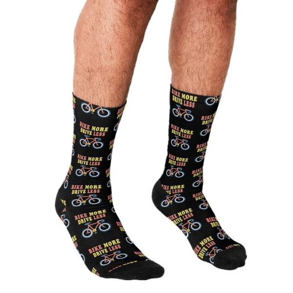 men's socks 2021 funny bike more drive less pattern printed hip hop men happy cute boys street style crazy for, Black
men's socks 2021 funny bike more drive less pattern printed hip hop men happy cute boys street style crazy for, Black