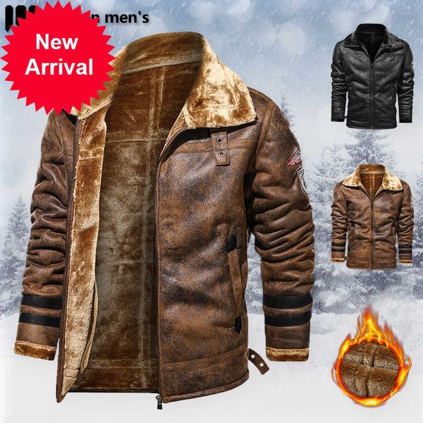 men's fur leather thick jackets bomber winter plus velvet turn down collar coats male motorcycle jacket casual windbreake, Black;brown
men's fur leather thick jackets bomber winter plus velvet turn down collar coats male motorcycle jacket casual windbreake, Black;brown