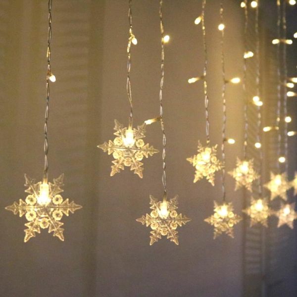 strings luces de la secuencia del led cortina 96 snowflake fairy lights 8 modos navidad ventana jardin fiesta pati
strings luces de la secuencia del led cortina 96 snowflake fairy lights 8 modos navidad ventana jardin fiesta pati