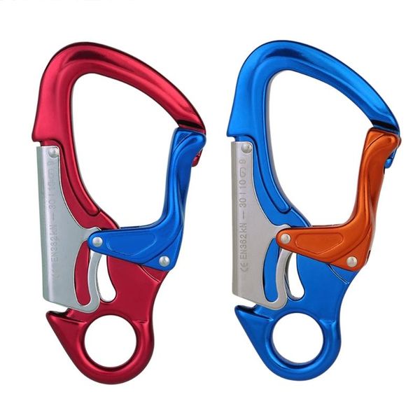 cords, slings and webbing outdoor rock climbing carabiner 30kn downhill safety hook heavy duty locking for rappelling rescue
cords, slings and webbing outdoor rock climbing carabiner 30kn downhill safety hook heavy duty locking for rappelling rescue