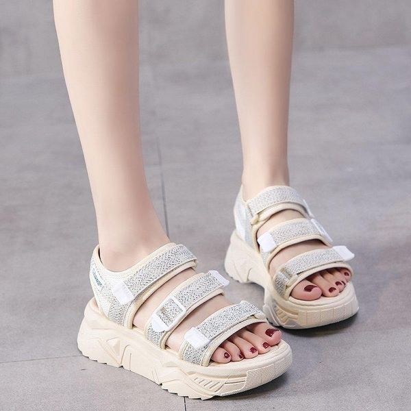 sandals sport women platform shoes summer night luminous open toe black beige zapatos mujer 2021
sandals sport women platform shoes summer night luminous open toe black beige zapatos mujer 2021