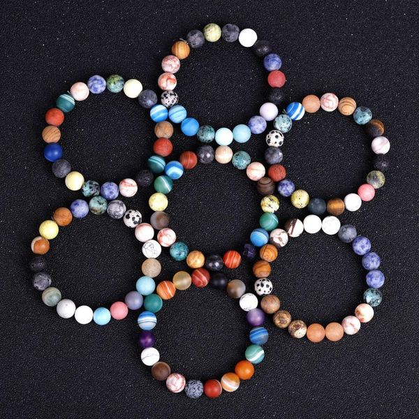 2021 new galaxy eight planets beaded bracelet men natural stone universe solar system yoga chakra bracelets for men women jewelry, Black
2021 new galaxy eight planets beaded bracelet men natural stone universe solar system yoga chakra bracelets for men women jewelry, Black