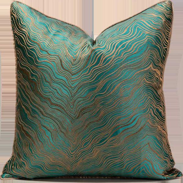 cushion/decorative pillow modern simple dark green golden line decorative pillows light luxury sofa jacquard cushion cover designer model ro
cushion/decorative pillow modern simple dark green golden line decorative pillows light luxury sofa jacquard cushion cover designer model ro