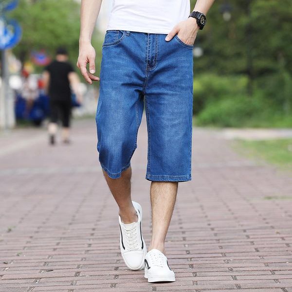 men's jeans 40 42 44 lightweight straight loose denim cropped pants 2021 summer youth casual brand large size shorts blue
men's jeans 40 42 44 lightweight straight loose denim cropped pants 2021 summer youth casual brand large size shorts blue
