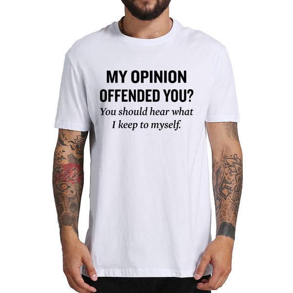 ccccsportMy Opinion Offended You Should Hear What I Keep Myself T Shirt Short Sleeved 100% Cotton Soft Camiseta, Red
ccccsportMy Opinion Offended You Should Hear What I Keep Myself T Shirt Short Sleeved 100% Cotton Soft Camiseta, Red