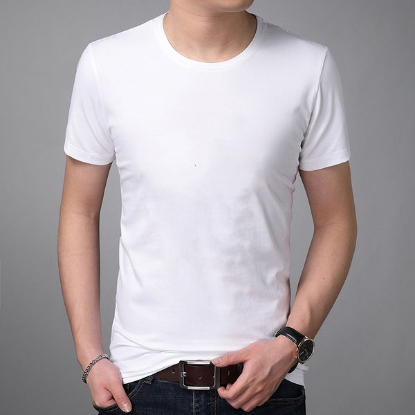 2021 t cotton short sleeve white tshirts man casual tee shirt summer new o neck tshirt men black grey h84j, White;black
2021 t cotton short sleeve white tshirts man casual tee shirt summer new o neck tshirt men black grey h84j, White;black