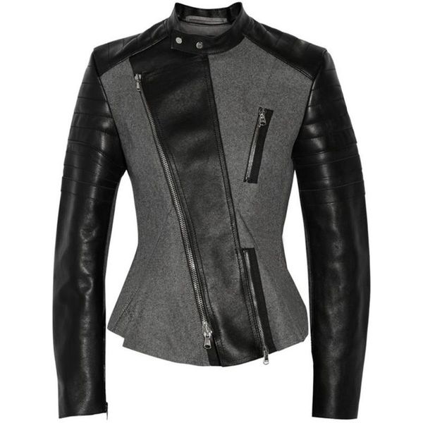 women's leather & faux grey pu jacket women fashion rose winter autumnmotorcycle black coat outerwear gothic
women's leather & faux grey pu jacket women fashion rose winter autumnmotorcycle black coat outerwear gothic
