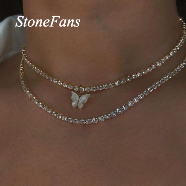 pendant necklaces stonefans acrylic cute butterfly necklace women rhinestone chain choker bohomian jewelry party gift, Silver
pendant necklaces stonefans acrylic cute butterfly necklace women rhinestone chain choker bohomian jewelry party gift, Silver