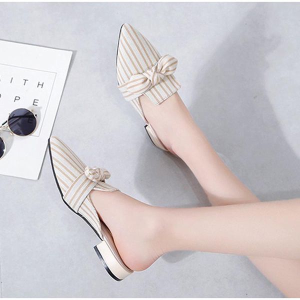 slippers women's sandals muller fashion bowtie ladies flat striped female shoes casual slingbacks outdoor 2021 spring summer, Black
slippers women's sandals muller fashion bowtie ladies flat striped female shoes casual slingbacks outdoor 2021 spring summer, Black