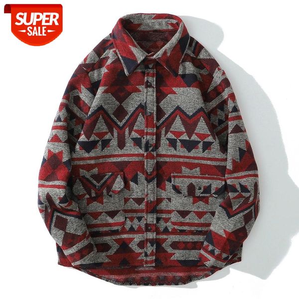 retro argyle warm long sleeve shirts men autumn streetwear thick cotton snap button shirt harajuku national style knitted shirt #fy3u, White;black
retro argyle warm long sleeve shirts men autumn streetwear thick cotton snap button shirt harajuku national style knitted shirt #fy3u, White;black