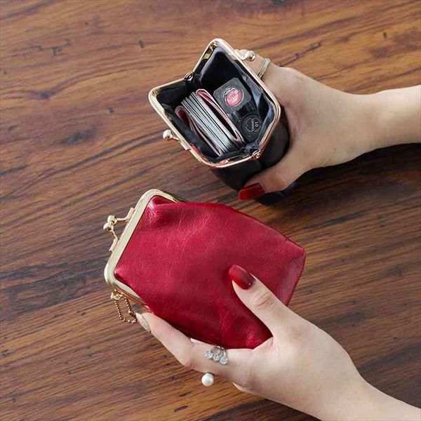 japan and south korea coin purse oil wax leather mini buckle clip cute small wallet headset bag women wallets portfel, Red;black
japan and south korea coin purse oil wax leather mini buckle clip cute small wallet headset bag women wallets portfel, Red;black