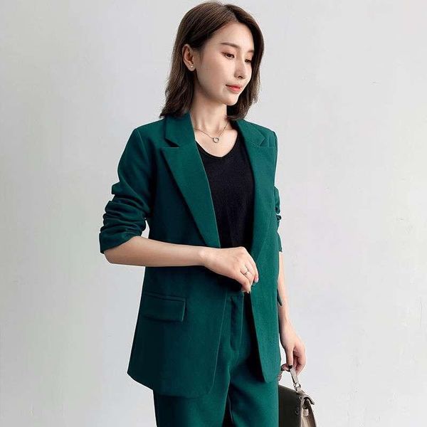 women's two piece pants single button blazer suits office lady suit elegant blazers jackets trouser pieces set, White
women's two piece pants single button blazer suits office lady suit elegant blazers jackets trouser pieces set, White
