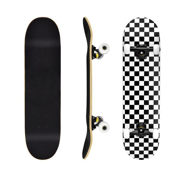 31 inch maple wood concave board beginner four-wheel skateboard brush street road play adults double rocker 3108
31 inch maple wood concave board beginner four-wheel skateboard brush street road play adults double rocker 3108