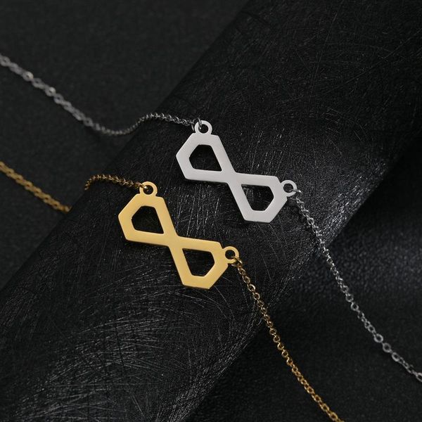 chains ywshk 316l stainless steel square infinity pendant necklace shape for women girls birthday party bijoux jewelry gift wholesale, Silver
chains ywshk 316l stainless steel square infinity pendant necklace shape for women girls birthday party bijoux jewelry gift wholesale, Silver