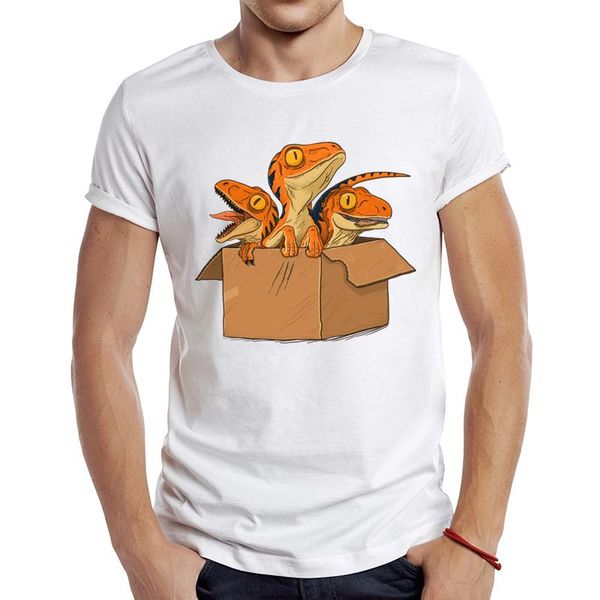 men's t-shirts 2021 fashion adopt a baby raptor design short sleeve t-shirt cool printed hipster tee shirts, White;black
men's t-shirts 2021 fashion adopt a baby raptor design short sleeve t-shirt cool printed hipster tee shirts, White;black