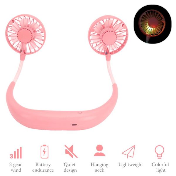 electric fans summer portable neck fan handusb mini 3 speeds air cooler conditioner with colorful led light for office
electric fans summer portable neck fan handusb mini 3 speeds air cooler conditioner with colorful led light for office