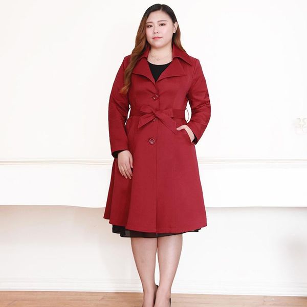 women's trench coats 2021 autumn coat women long sleeve casual female windbreaker with belt overcoat business outerwear large size 10xl, Tan;black
women's trench coats 2021 autumn coat women long sleeve casual female windbreaker with belt overcoat business outerwear large size 10xl, Tan;black
