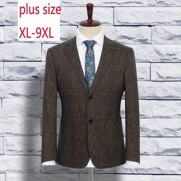 arrival fashion super large mens autumn suit coat single breasted smart casual blazers men plus size xl-8xl 9xl men's suits &, White;black
arrival fashion super large mens autumn suit coat single breasted smart casual blazers men plus size xl-8xl 9xl men's suits &, White;black