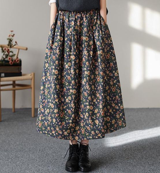 skirts spring autumn women print sanding loose fashion female a-line ankle-length clothing tide, Black
skirts spring autumn women print sanding loose fashion female a-line ankle-length clothing tide, Black