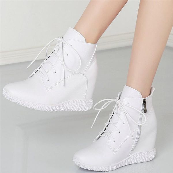 dress shoes 2021 lace up trainers women genuine leather high heel platform pumps female round toe fashion sneakers wedges casual, Black
dress shoes 2021 lace up trainers women genuine leather high heel platform pumps female round toe fashion sneakers wedges casual, Black