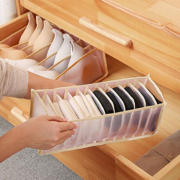 storage drawers foldable underwear storing box home use drawer divider mesh lattice organizer for underwear/bras/socks
storage drawers foldable underwear storing box home use drawer divider mesh lattice organizer for underwear/bras/socks