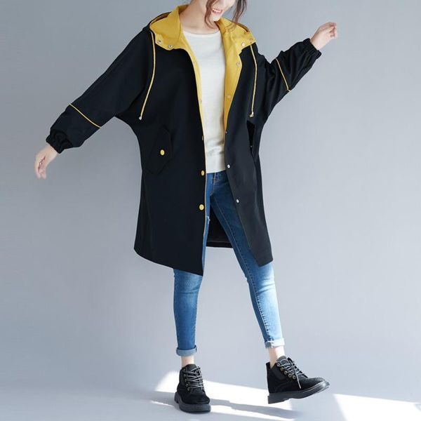 women's trench coats wuzhongren women long sleeve outer coat winter windbreaker hooded single breasted wide-waisted loose size printed, Tan;black
women's trench coats wuzhongren women long sleeve outer coat winter windbreaker hooded single breasted wide-waisted loose size printed, Tan;black