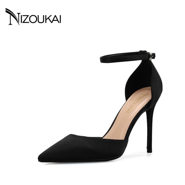 dress shoes 2021 high heels women's sandals spring autumn silk woman ladies pumps thin footwear women lace up l2-c10, Black
dress shoes 2021 high heels women's sandals spring autumn silk woman ladies pumps thin footwear women lace up l2-c10, Black