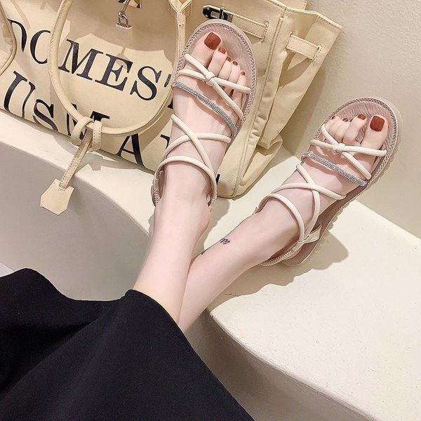 2021 new summer women's shoes fashion casual flat-heeled back strap soft bottom breathable ladies roman sandals m1802, Black
2021 new summer women's shoes fashion casual flat-heeled back strap soft bottom breathable ladies roman sandals m1802, Black
