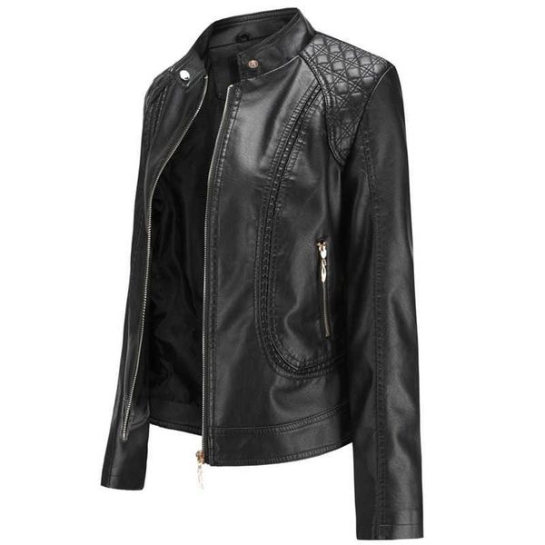 women's leather & faux 2021 spring autumn biker jacket stand collar pu black long coat gothic suede ladies coats
women's leather & faux 2021 spring autumn biker jacket stand collar pu black long coat gothic suede ladies coats