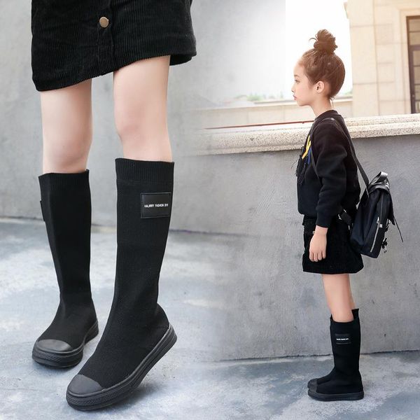 boots children' knitted girls spring and autumn 2021 high princess shoes over knee socks, Black;grey
boots children' knitted girls spring and autumn 2021 high princess shoes over knee socks, Black;grey