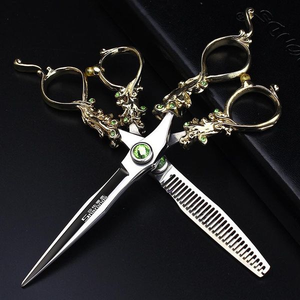 hair scissors 6/7 inch cut and thin retro hairdressing special anti-slip wear-resistant rust-proof
hair scissors 6/7 inch cut and thin retro hairdressing special anti-slip wear-resistant rust-proof