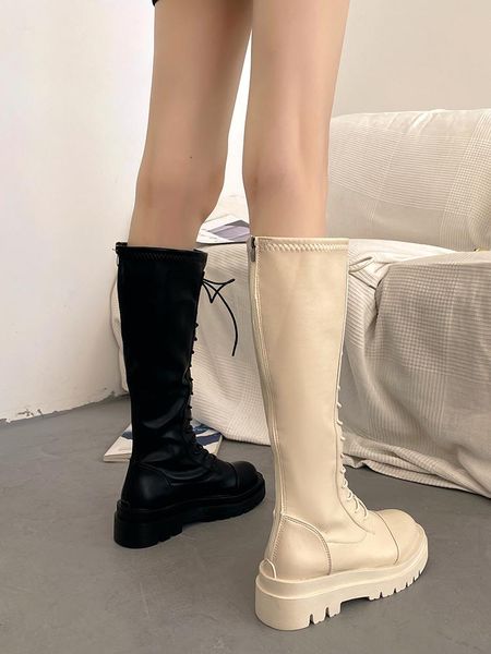 boots woman flat boots-women winter footwear round toe shoes thigh high heels low 2021 autumn lolita over-the-kn, Black
boots woman flat boots-women winter footwear round toe shoes thigh high heels low 2021 autumn lolita over-the-kn, Black
