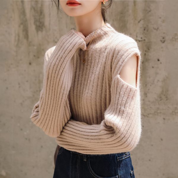 2021 new autumn sping basic sweaters for women slim solid half high waist jumpers casual knitting office ladies female pullovers sdwa, White;black
2021 new autumn sping basic sweaters for women slim solid half high waist jumpers casual knitting office ladies female pullovers sdwa, White;black