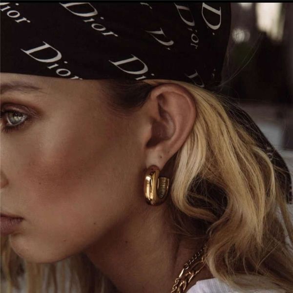 hbp versatile simple texture gold plated c-shaped personality fashion earrings ear accessories women, Silver
hbp versatile simple texture gold plated c-shaped personality fashion earrings ear accessories women, Silver