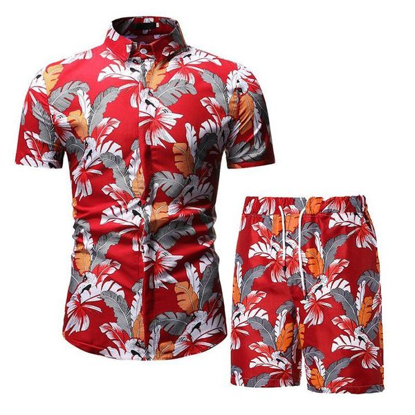 men's tracksuits male tracksuit summer holiday sportsuit men hawaii casual set fashion 2 pcs sweat suit short sleeve shirt+shorts sets, Gray
men's tracksuits male tracksuit summer holiday sportsuit men hawaii casual set fashion 2 pcs sweat suit short sleeve shirt+shorts sets, Gray