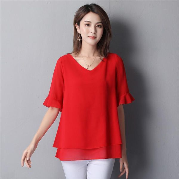women's blouses & shirts 10 colors lotus leaf pullover chiffon shirt fashion korean blouse -2xl casual summer loose black red white
women's blouses & shirts 10 colors lotus leaf pullover chiffon shirt fashion korean blouse -2xl casual summer loose black red white