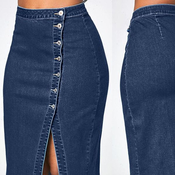multicolors 2021 summer skirts fashion denim pencil skirt high waisted blow knee blue jeans skirts maxi long skirts 25, Black
multicolors 2021 summer skirts fashion denim pencil skirt high waisted blow knee blue jeans skirts maxi long skirts 25, Black