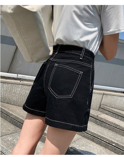 brim 2021 new fashions female high-waisted thin waist wide black net wild red shorts straight for women #8827 ohg0, White;black
brim 2021 new fashions female high-waisted thin waist wide black net wild red shorts straight for women #8827 ohg0, White;black