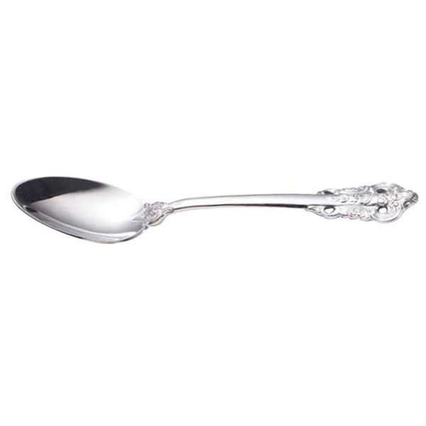 spoons 1pc stainless steel classical embossment western tableware flatware for home restaurant el (silver dinner spoon)
spoons 1pc stainless steel classical embossment western tableware flatware for home restaurant el (silver dinner spoon)