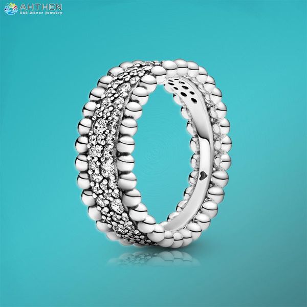 cluster rings ahthen 925 sterling silver beaded pave band original s925 women ngagement ring jewelry making girl, Golden;silver
cluster rings ahthen 925 sterling silver beaded pave band original s925 women ngagement ring jewelry making girl, Golden;silver