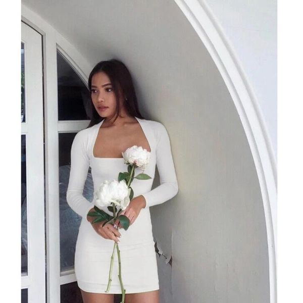 casual dresses temperament low-neck dress chic slim stretch showing clavicle 2021 spring and autumn wn*, Black;gray
casual dresses temperament low-neck dress chic slim stretch showing clavicle 2021 spring and autumn wn*, Black;gray