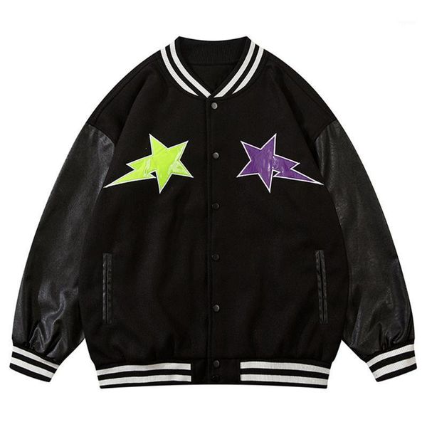 mens streetwear hip hop harajuku letter print color block jackets bomber jacket baseball coats men's, Black;brown
mens streetwear hip hop harajuku letter print color block jackets bomber jacket baseball coats men's, Black;brown